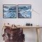 Stupell Industries Breaking Ocean Waves 2 pc Framed Giclee Wall Art Set Design by Melissa Wang
